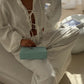 Cali Trouser Set - Ivory Cheesecloth
