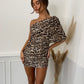 Vivi Sequin Dress - Leopard