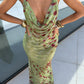 Sahara Slip Dress - Pistachio