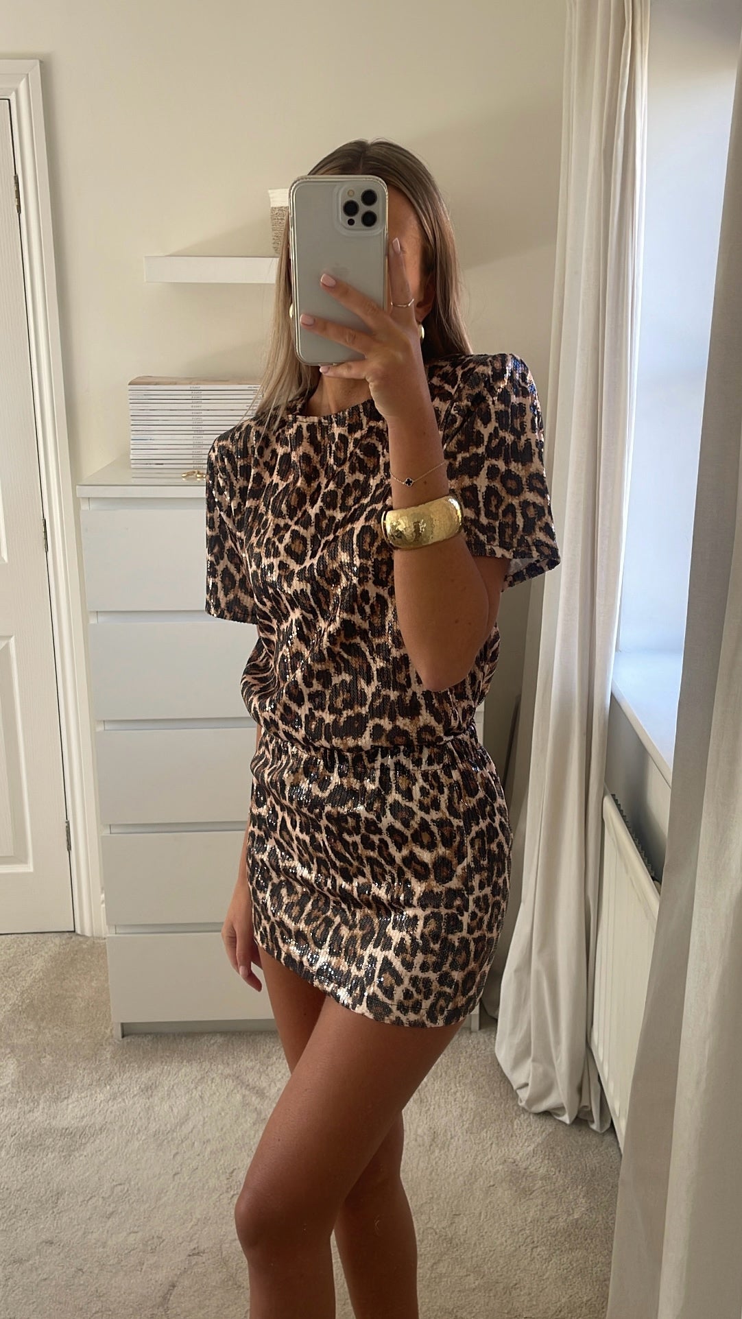 Nola Skirt Co-Ord - Leopard Print