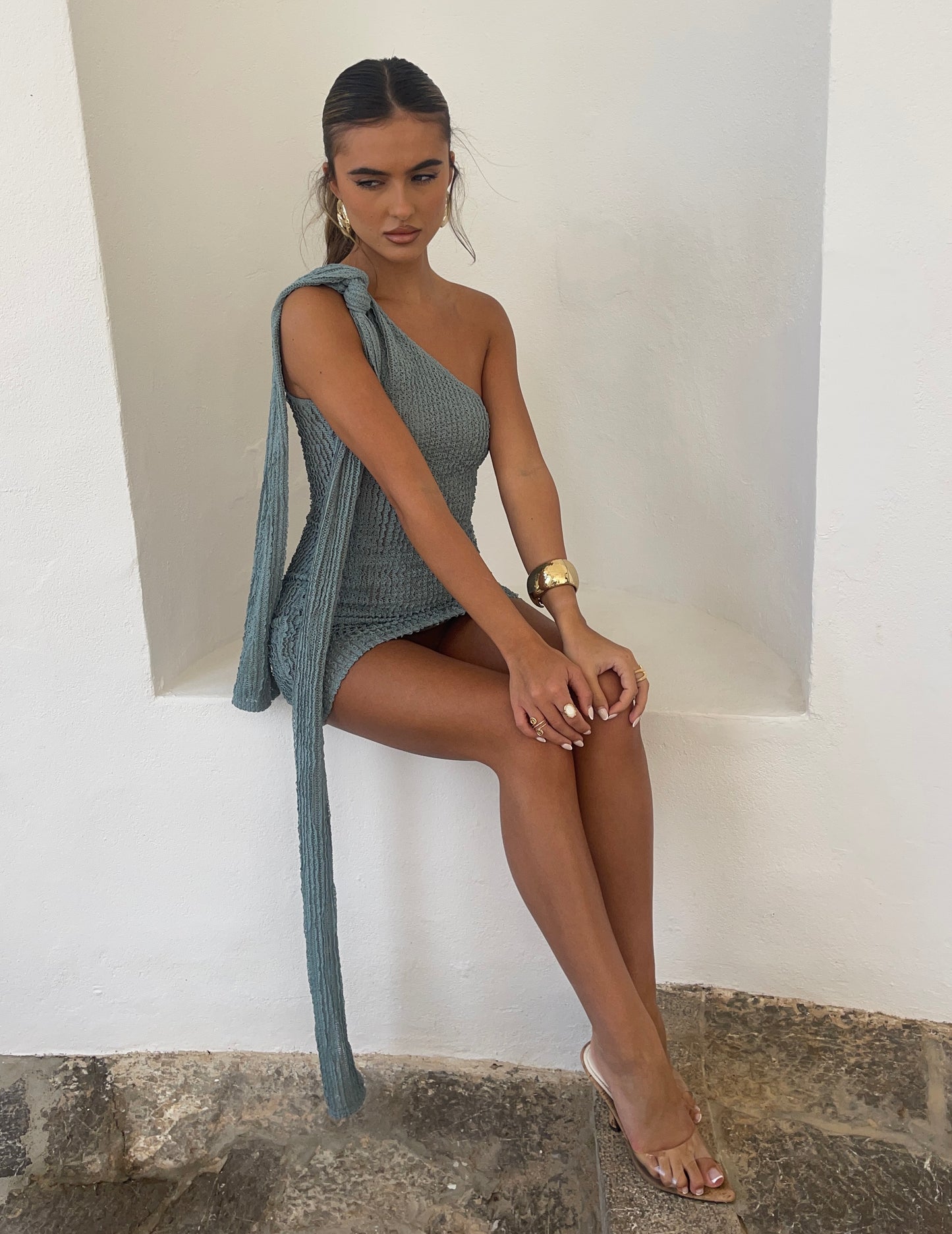 Capri Mini Dress - Sage