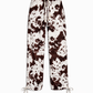 Texas Cow Print Tie Cuff Trousers