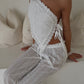 Florence Broderie Trousers - Ivory