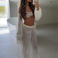 Bondi Balloon Style Trousers/Top Co-Ord - Ivory