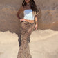 Marina Maxi Skirt - Leopard