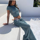 Soleil Trousers - Sage