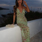 Sahara Slip Dress - Pistachio