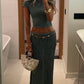 Palma Maxi Skirt - Sage