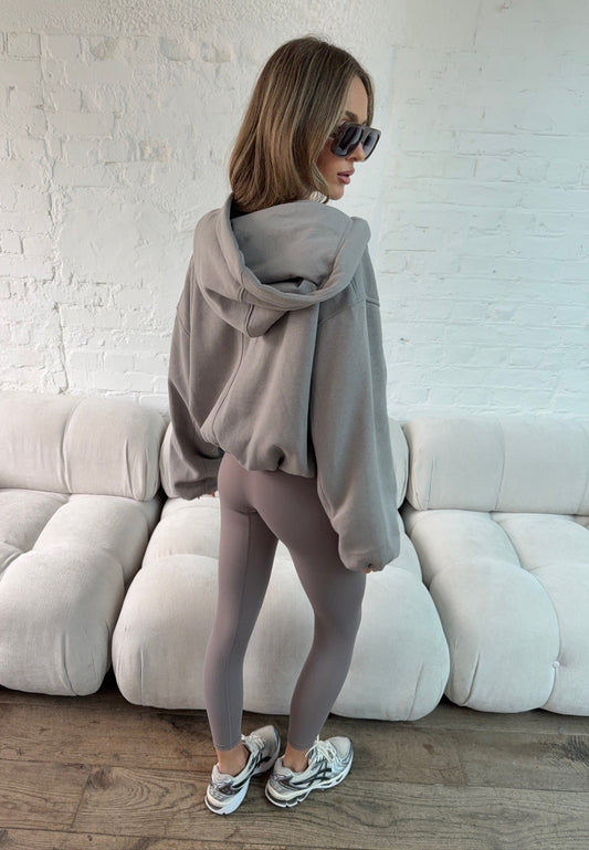 Soft Touch Active Leggings - Light Grey