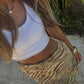 Marina Maxi Skirt - Lemon