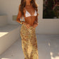 Marina Maxi Skirt - Lemon