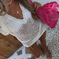 Bonita Crochet Dress - Ivory