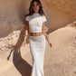Palma Maxi Skirt - Ivory