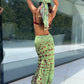 Marina Maxi Skirt - Pistachio
