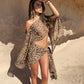 Savannah Sarong Set - Leopard
