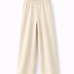 Hooded Knit Tracksuit - Cream