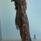 Cello Maxi Kimono/Shorts Co-Ord - Desert