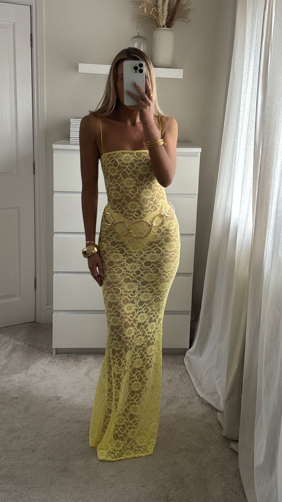Sorrento Lace Dress - Lemon Lola Rae Fashion Sorrento Lace Dress - Lemon Lola Rae Fashion