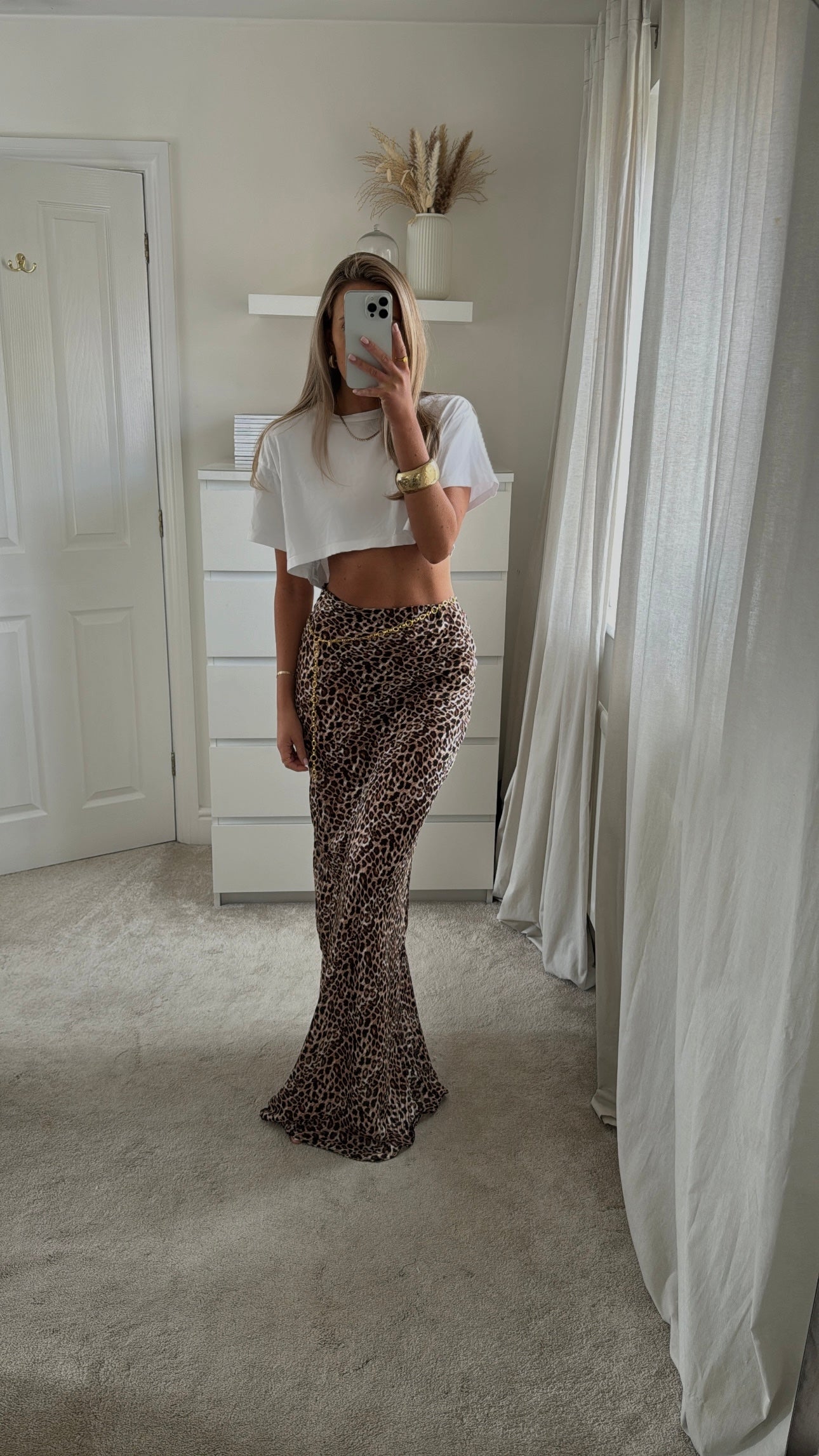 Kyma Skirt Co Ord Leopard Lola Rae Fashion