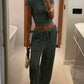 Soleil Trousers - Sage