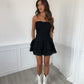 Darcy Frill Dress - Black