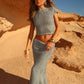 Palma Maxi Skirt - Sage