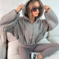 Balloon Sleeve Hoody - Grey