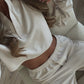 Waffle Lounge Set Tracksuit - Stone