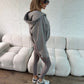 Balloon Sleeve Hoody - Grey
