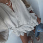 Tulum Frill Shorts Set - Taupe